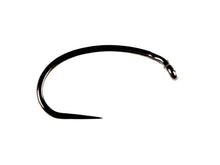 Black nickel curved standard barbless fishing hook