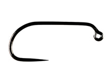 Black nickel standard barbless jig fishing hook